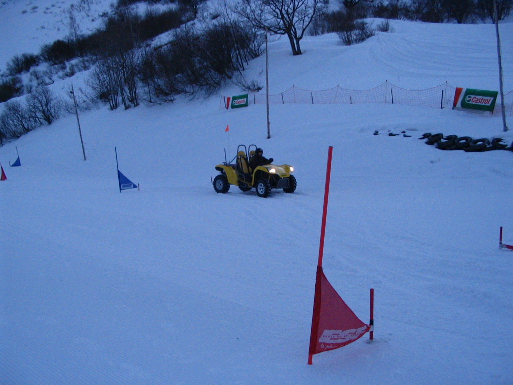 Snow Buggy pálya a Menuires völgyben