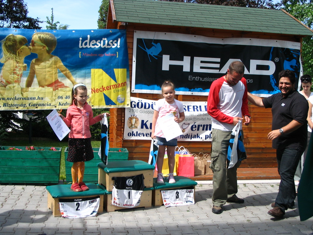 Mini II. leány kategóriában: 1. Hozmann Szonja (Körte SE), 2. Czakó Tímea (Rozmaring SE), 3. Vági Luca (Freestyle)