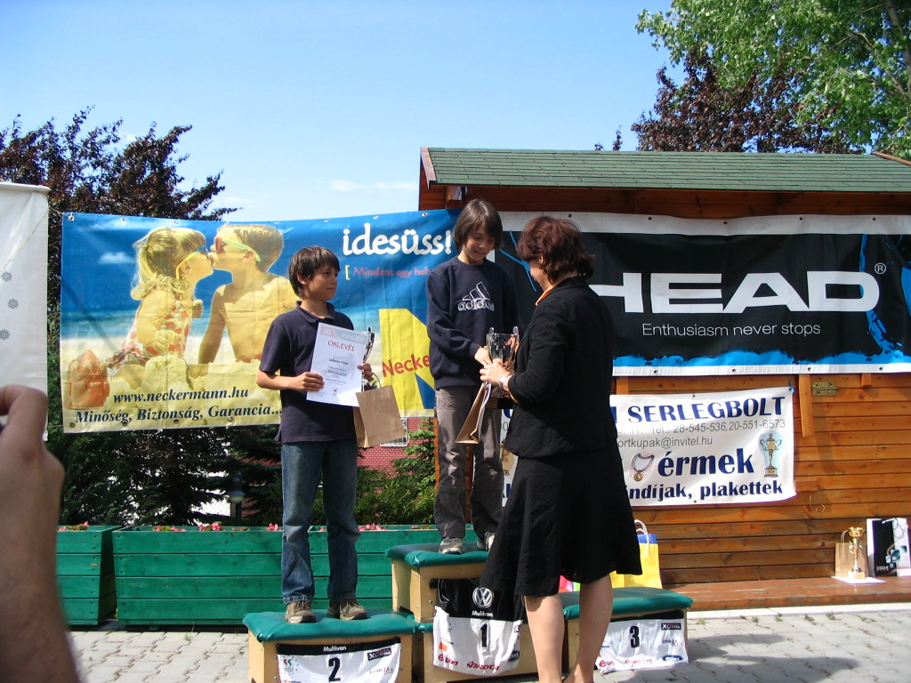 Amatőr serdülő fiú kategóriában: 1. Szabados Márton (Viadal SE), 2. Lakatos Péter