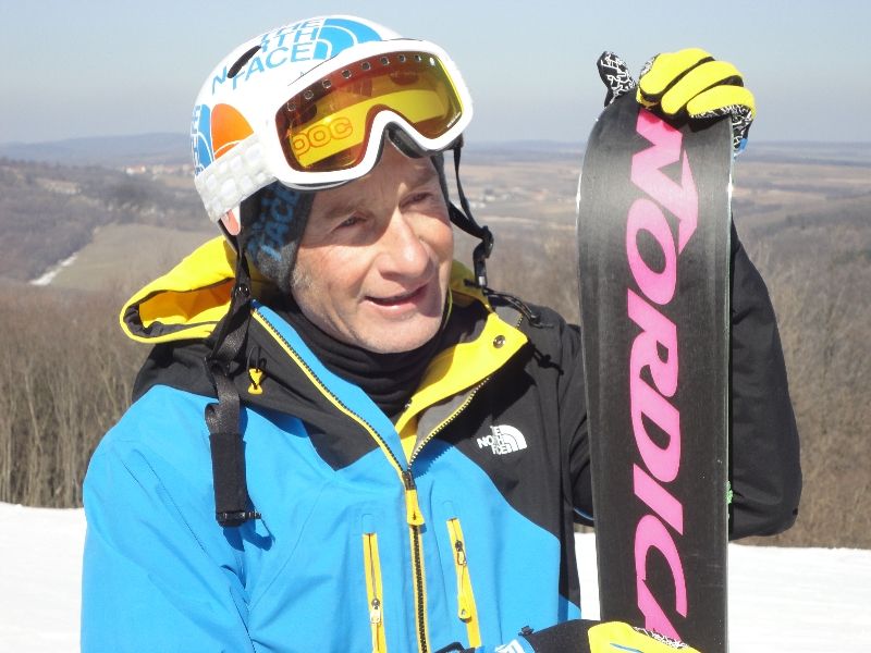 Massimo Braconi - a Nordica Test Team és az olaszországi FreeskiCamp vezetője