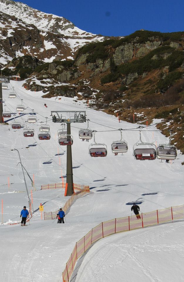 Obertauern, láttuk már havasabban is, de a pályák jók -  Fotó: Seekarhaus Hotel