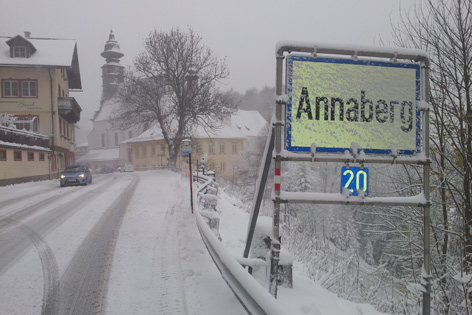 Határ közeli síterepek is fehérednek - Fotó: ORF