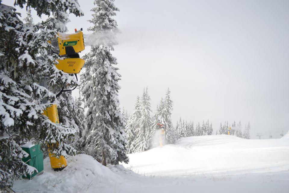 Képek a hétvégi havazásról - Fotó: Planai
