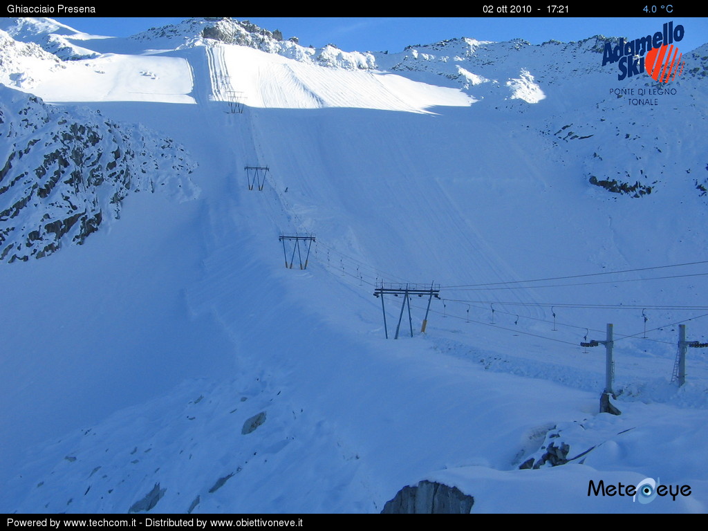 Presena gleccsere október 2-án