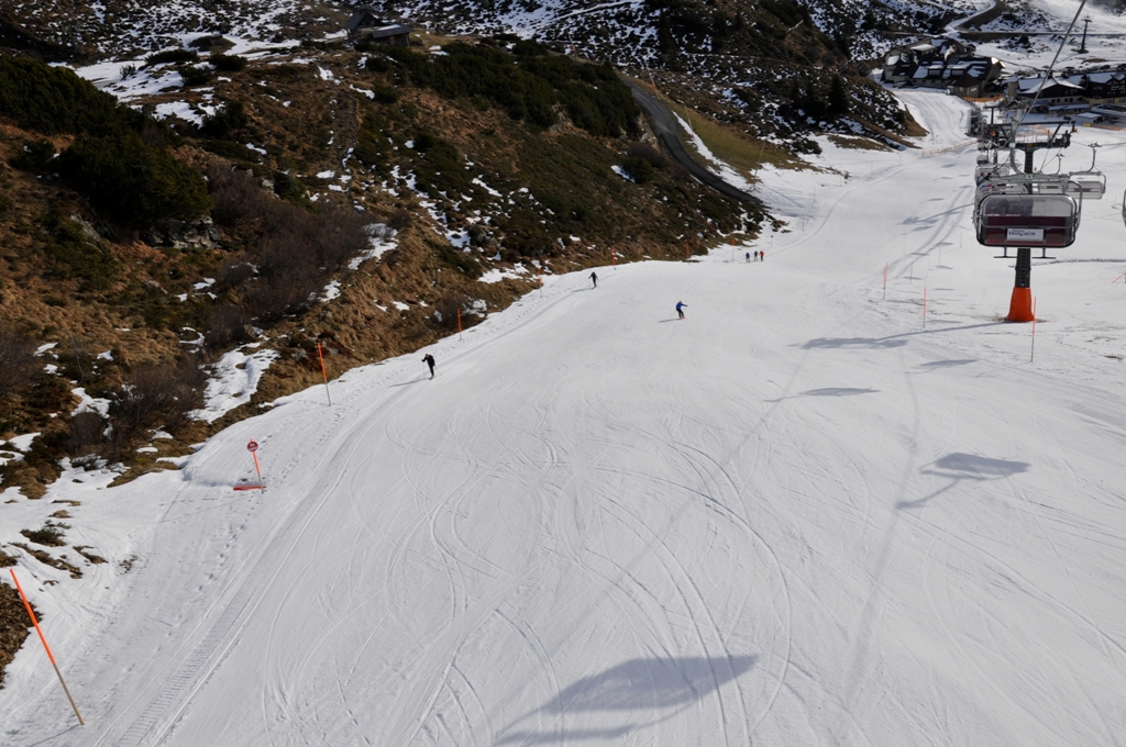 Obertauern - láttuk már több hóval is, de a pályák elfogadhatóak