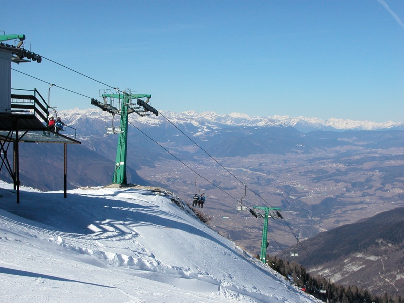 Háttérben a Val di Sole