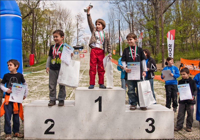 Díjkiosztó az I. Vasas-Pasarét Síkupán