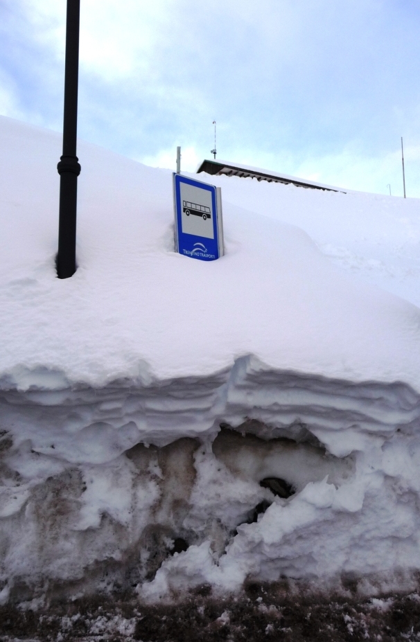 Buszmegálló, Passo Rolle  :)