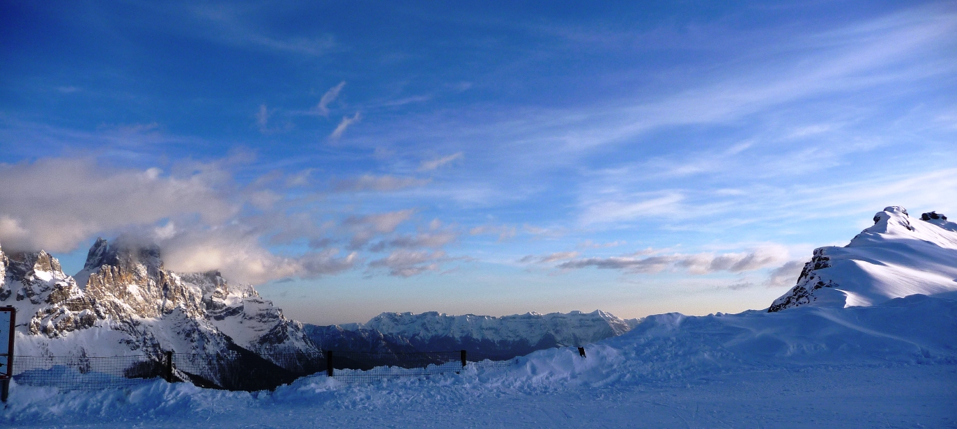 Passo Rolle, panoráma
