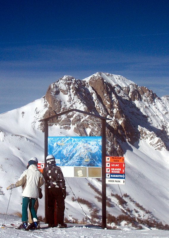Le Lac (2500 m) tetején