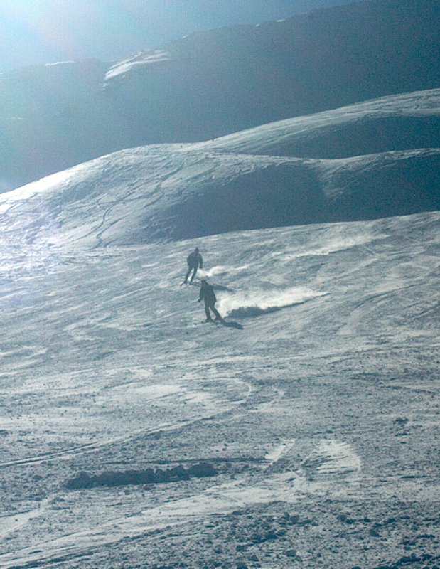 Lefelé "Les Agneliers" felé