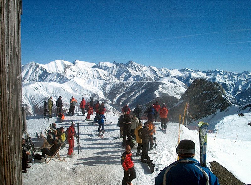 A tető kilátóterasza