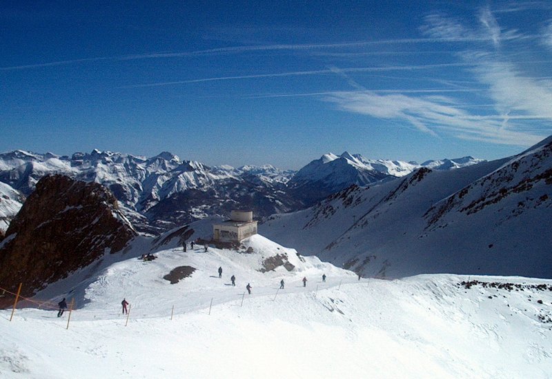 Lefelé vezető pálya kezdete