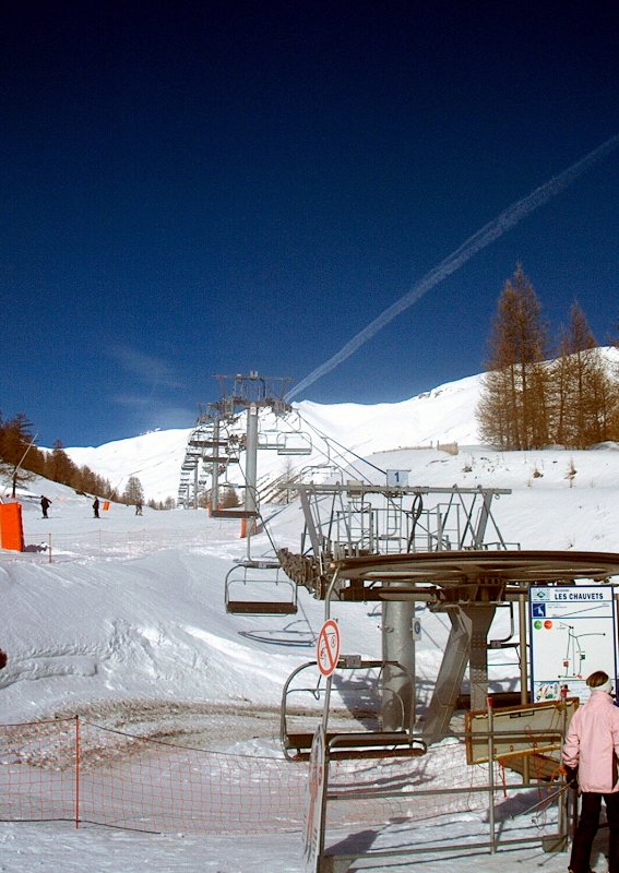 ...felvonókkal a "Bárányos" vendéglőhöz...