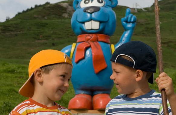 A golmi mormota kutatóösvénye