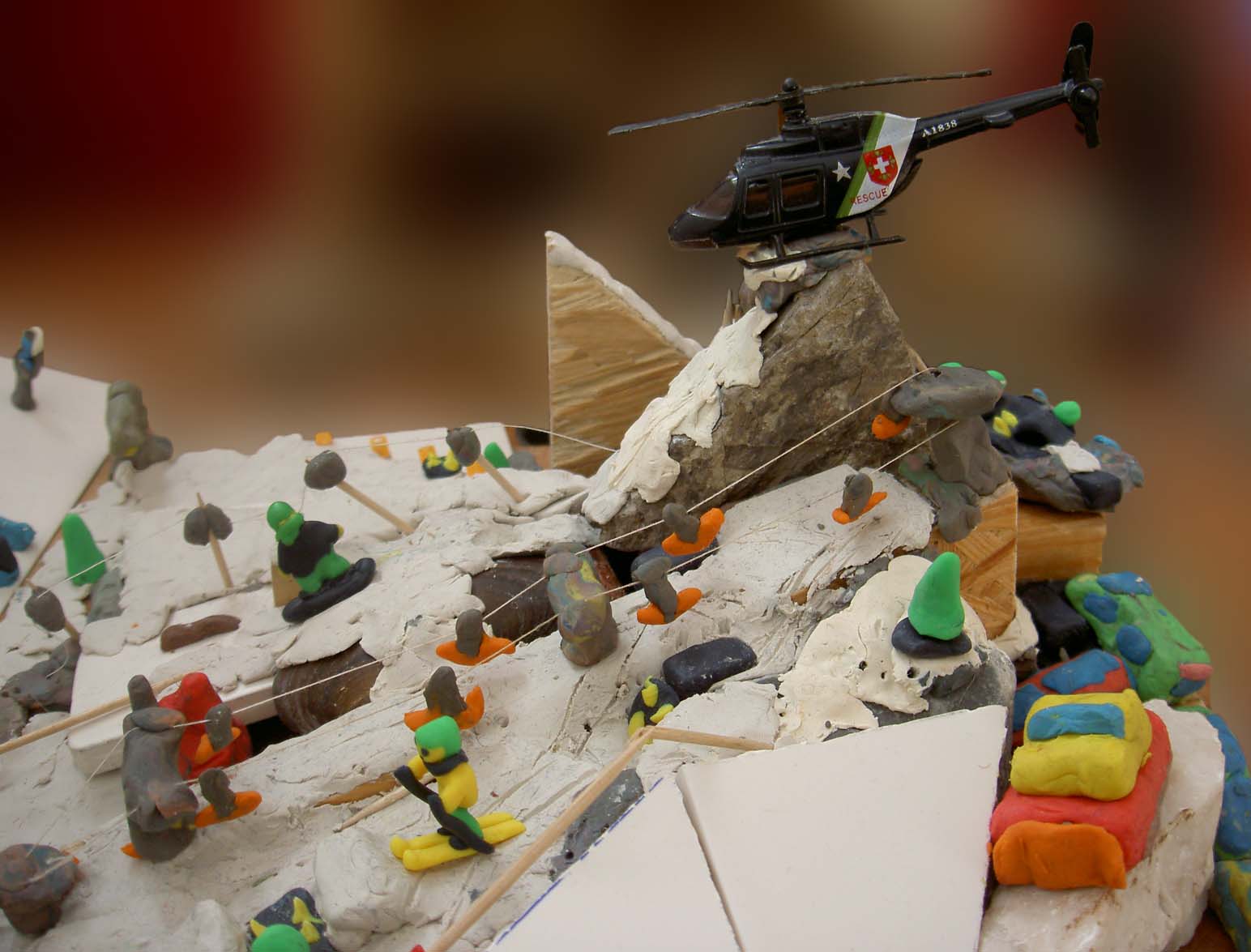 Modell készítették: Molnár Gergi, 7 éves és Molnár Matyi, 11 éves