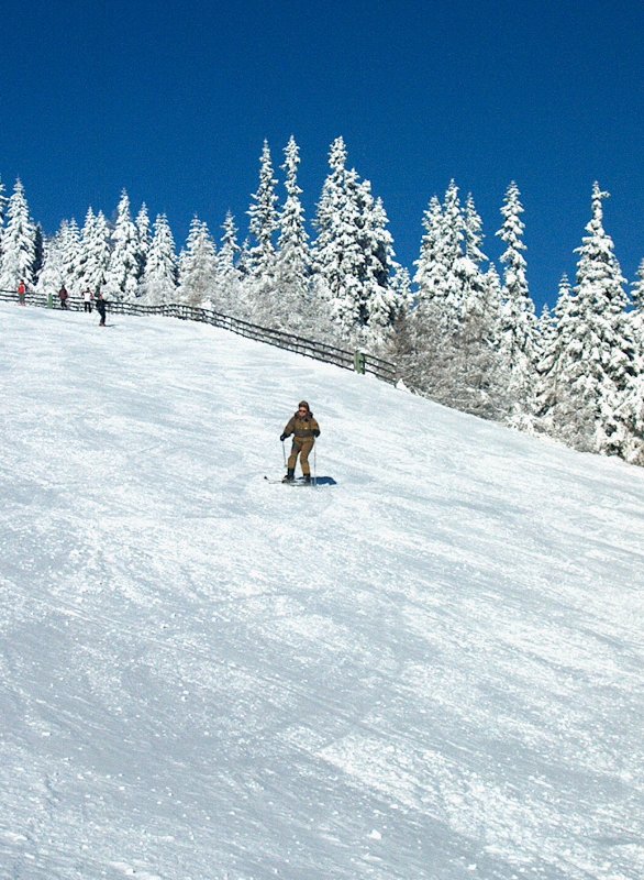 A Buchenvald pálya alsó (kék) szakasza