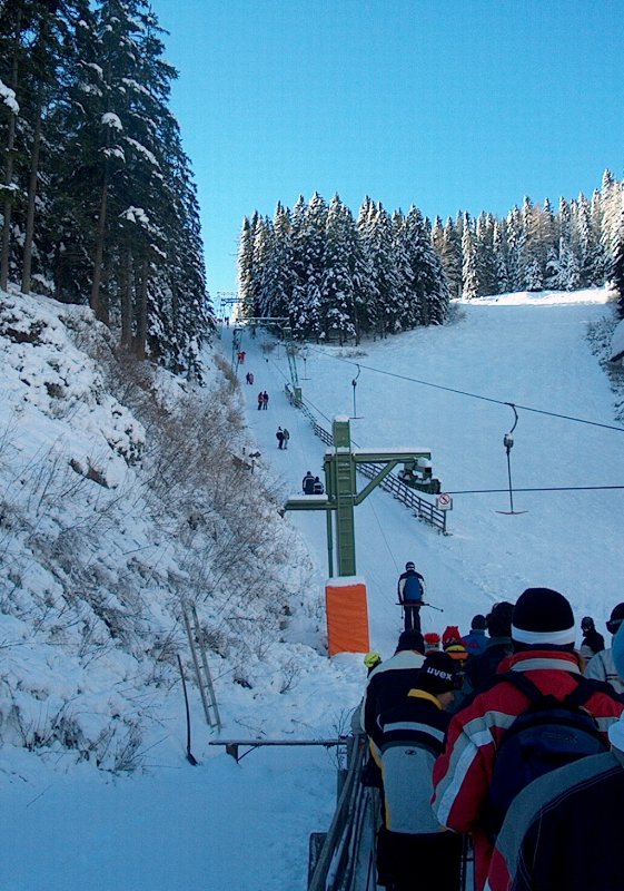 Sorba állás a Buchenwald felvonónál