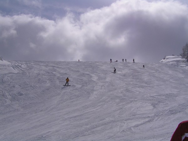 Reiteralm - sípálya az Eiskarhütte felett