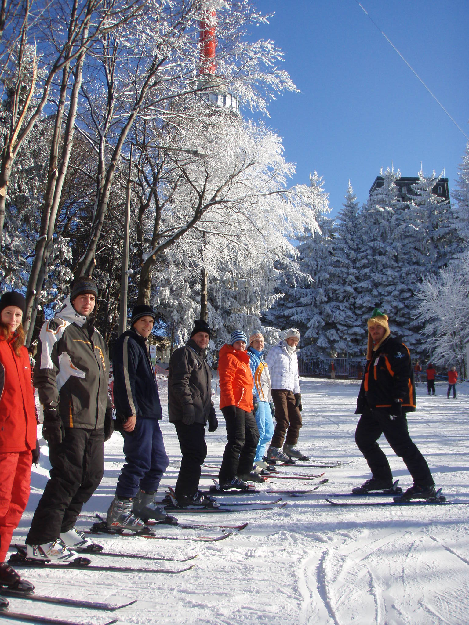 Oktatás a síiskolában az ország legmagasabb pontján, Kékestetőn