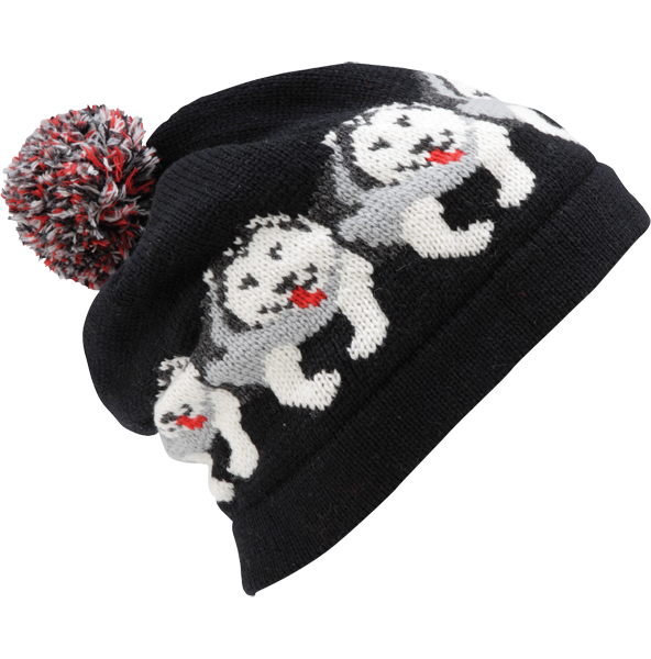 Burton Jenkins sapka  Kötött férfi sapka. Gyapjú anyag. Pompomos