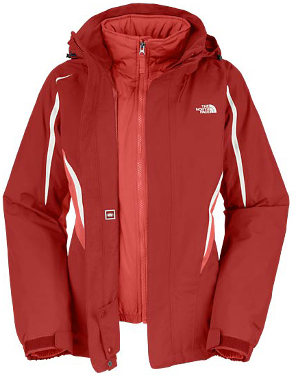 The North Face W Fer Sure TriClimate kabát  Női sí, illetve snowboard kabát. Polár kivehető bélés. Vízálló, lélegző anyag és varrások. Állítható méretű kapucni. Jobb oldalon "Napoleon" zseb. Hónaljszellőzés.