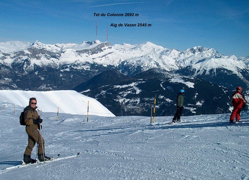 l'Epaule (2112 m) panorámája