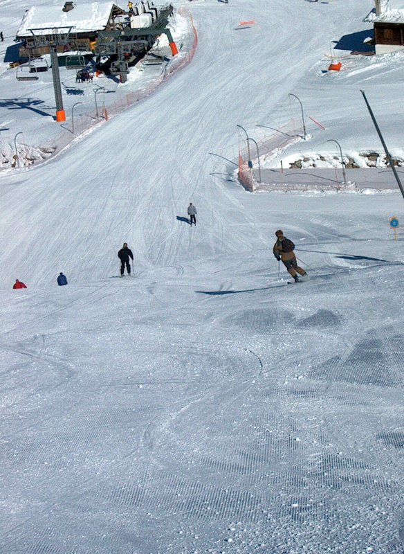 Super Megeve felvonó alja