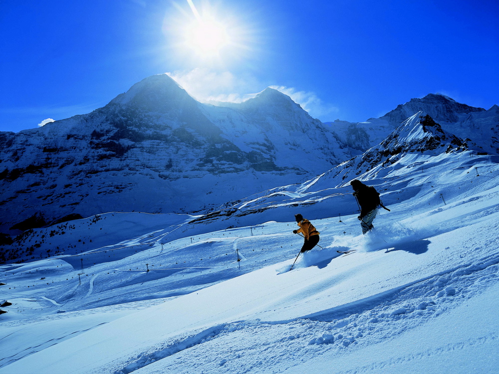 Männlichen - Jungfrau régió
