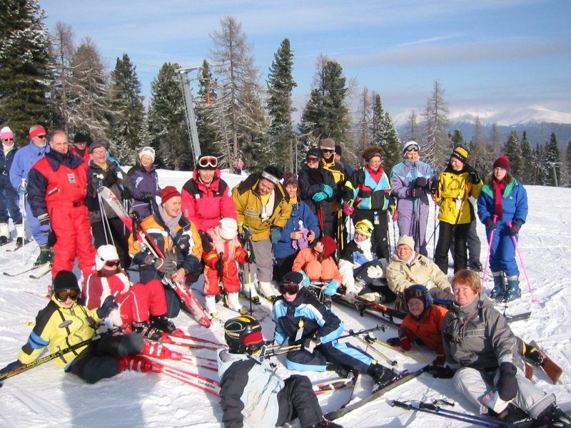 A Budapest Síiskola csapata Kreischbergen