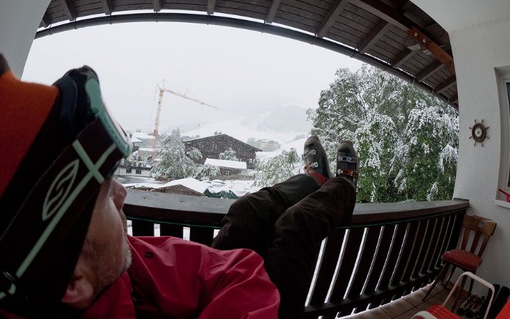 Saalbachban már készülnek :) - David Bengsston