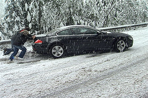 BMW csúszkál Gasteinben - ORF