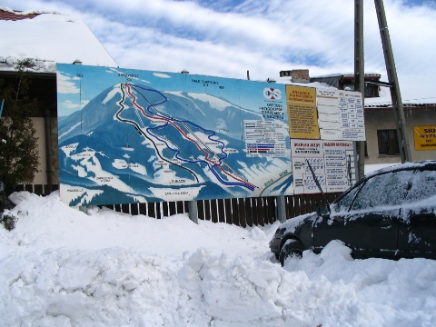 Sípálya térkép - Szczyrk