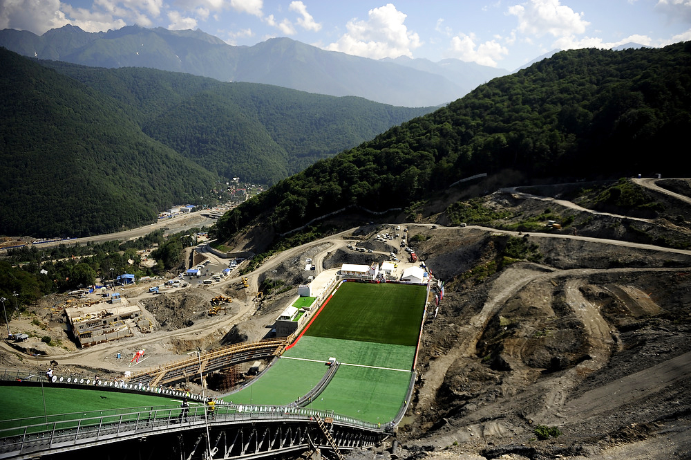 Síugrósánc Szocsiban