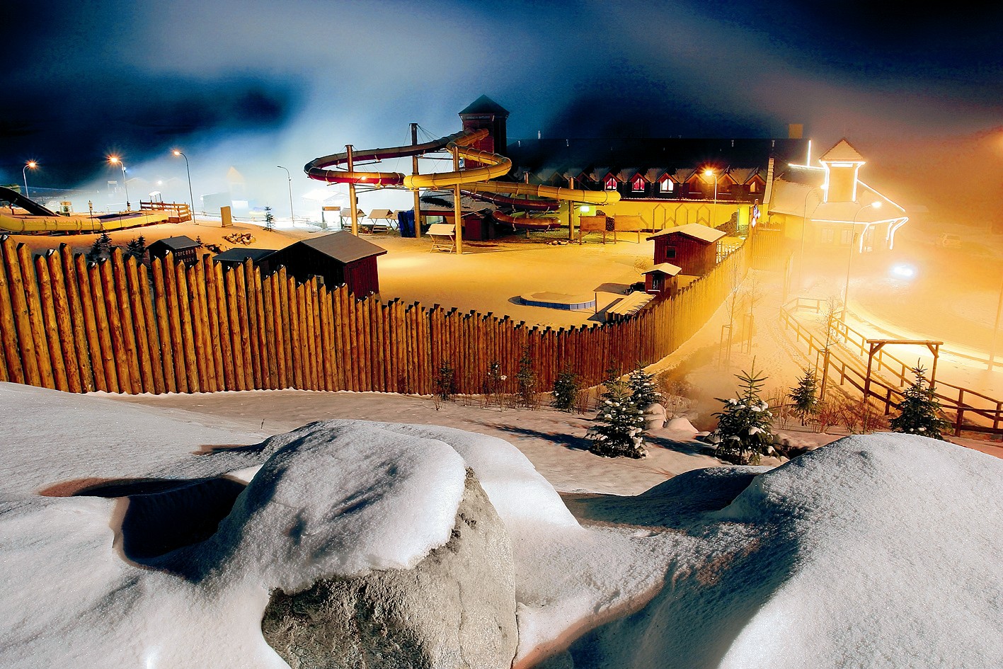 A Tatralandia Aquapark télen