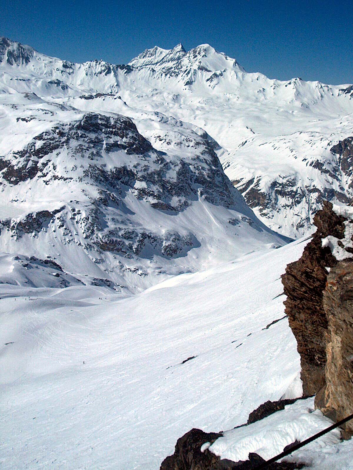 Visszafelé Tignes-be