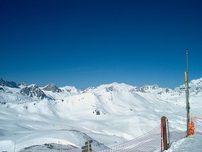 Toviere (2704 m)panorámája a Palet-hágó irányába