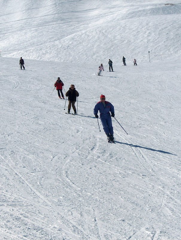 Útban visszafelé Val Claret-ba