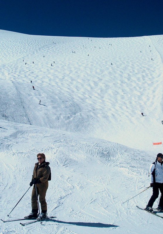 Gleccser-pálya alsó szakasza