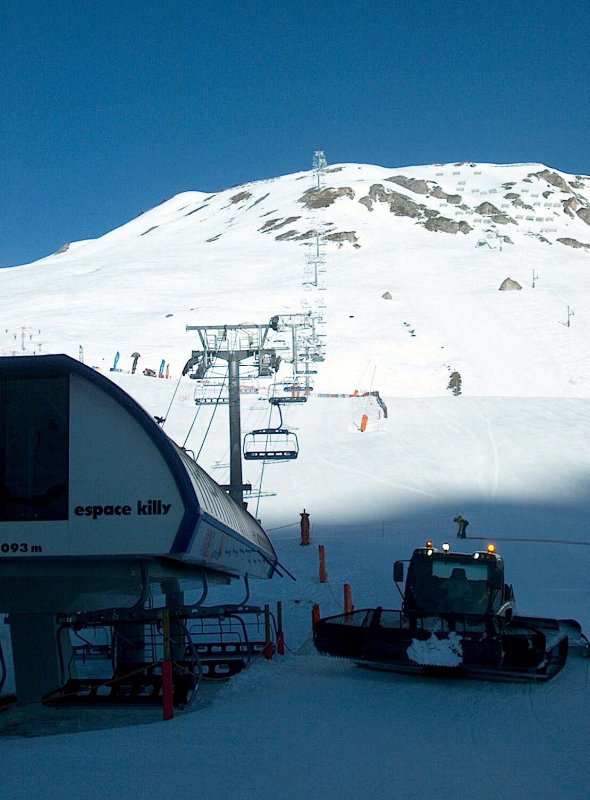 "Chardonet" felvonó a Percee oldalában