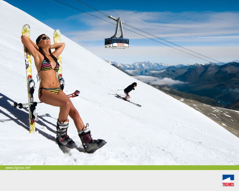 Tignes - nyári hangulat