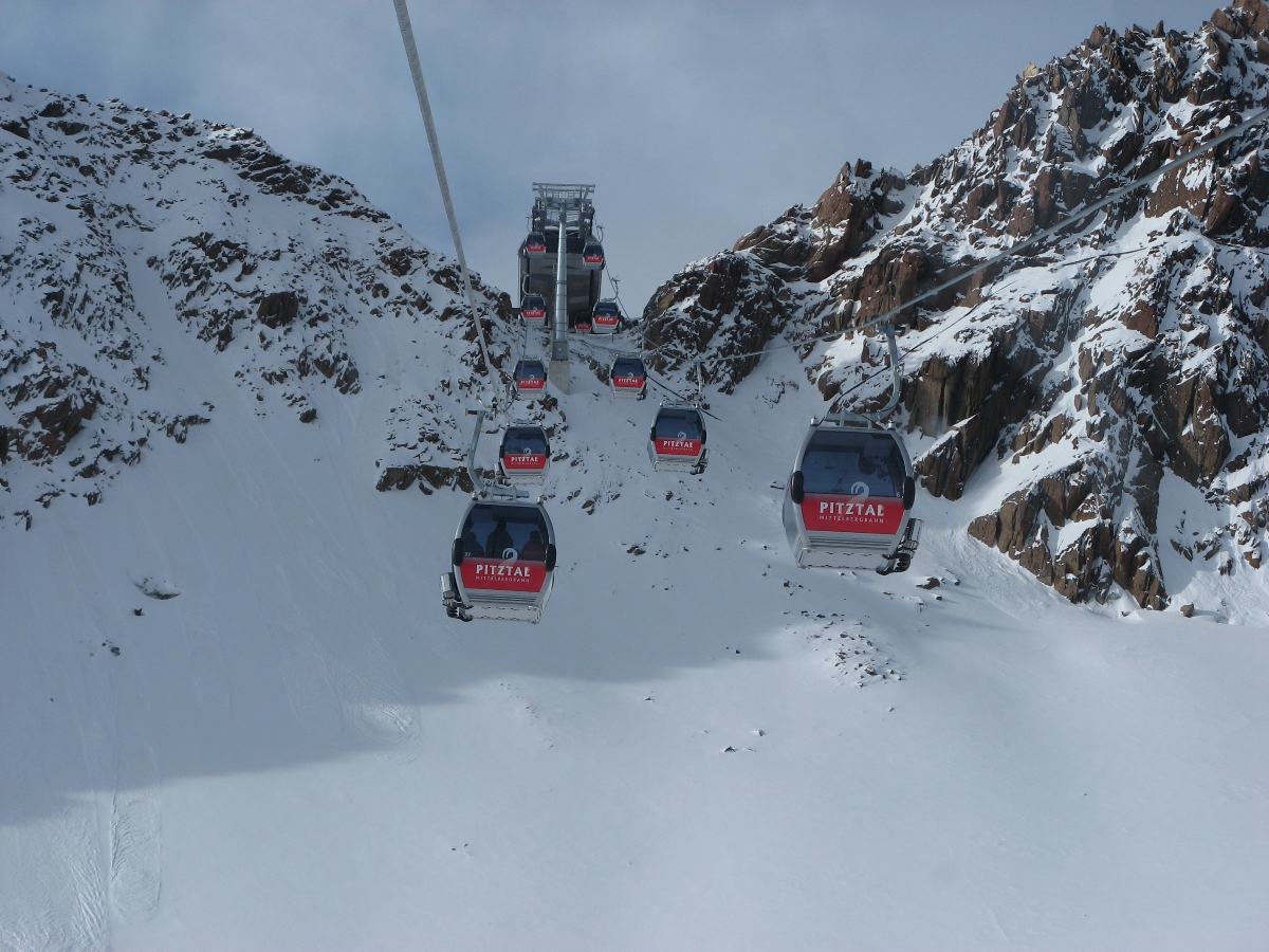 Kabinos lift Pitztalon
