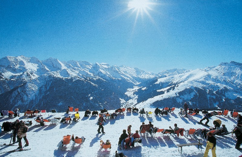 Napozás a Hintertuxon