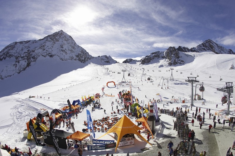 Stubai gleccser - tesztcentrum