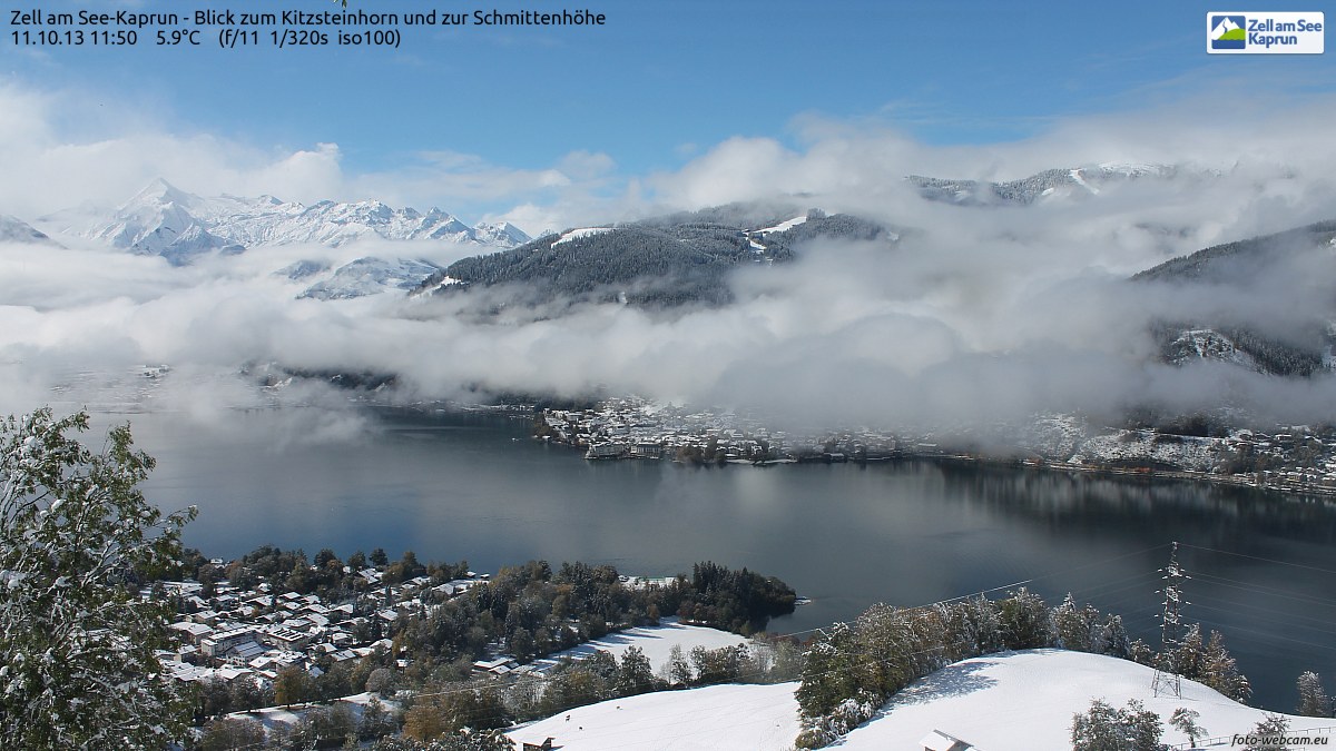 Zell am See, Kaprun, kilátással a gleccserre