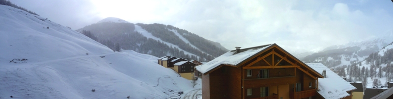 Szállásunk - Foux d'Allos-ban