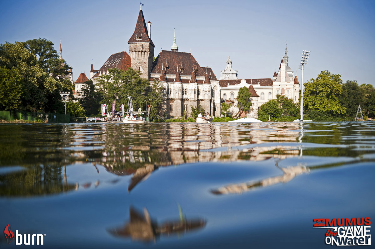 Nem megszokott helyszín egy wakeboard versenynek