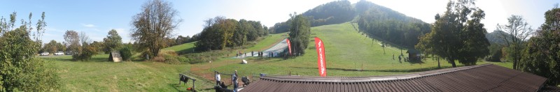 Panoráma kép a büfé tetejéről