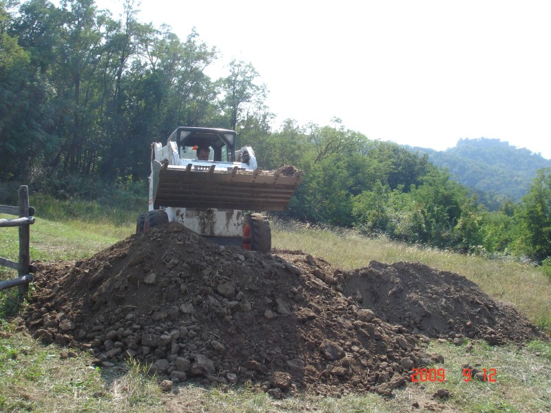 Tereprendezés a B felvonó beszállójánál