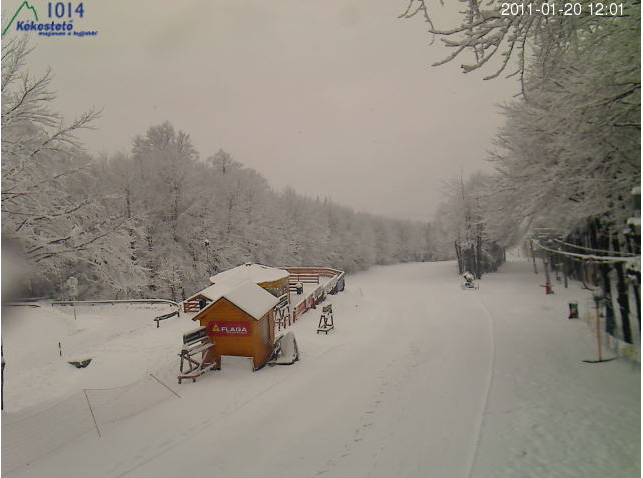 Kékestető 2011. január 20-án